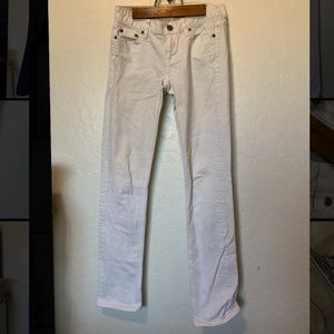 White J-Crew Jeans
